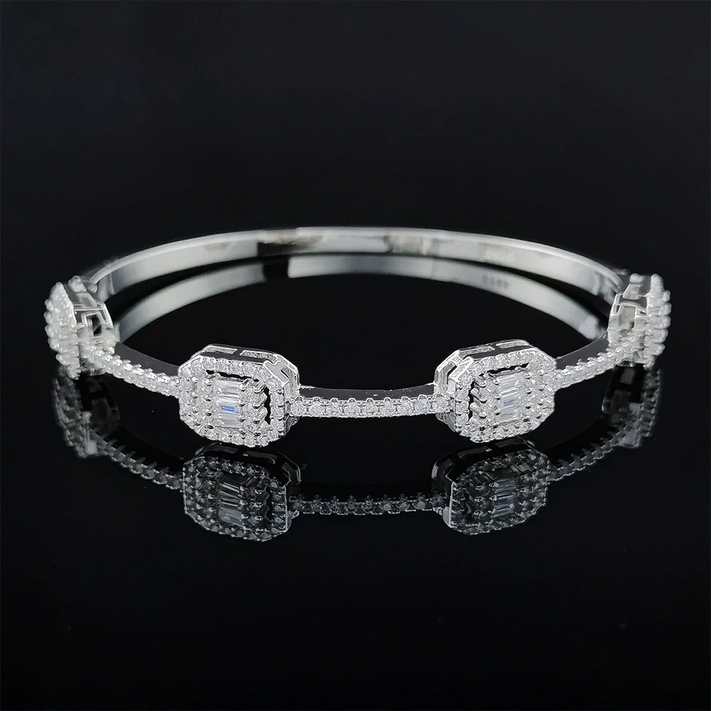 Irregular Adjustable Bracelet Copper Geometric Electroplating Design - Image 14