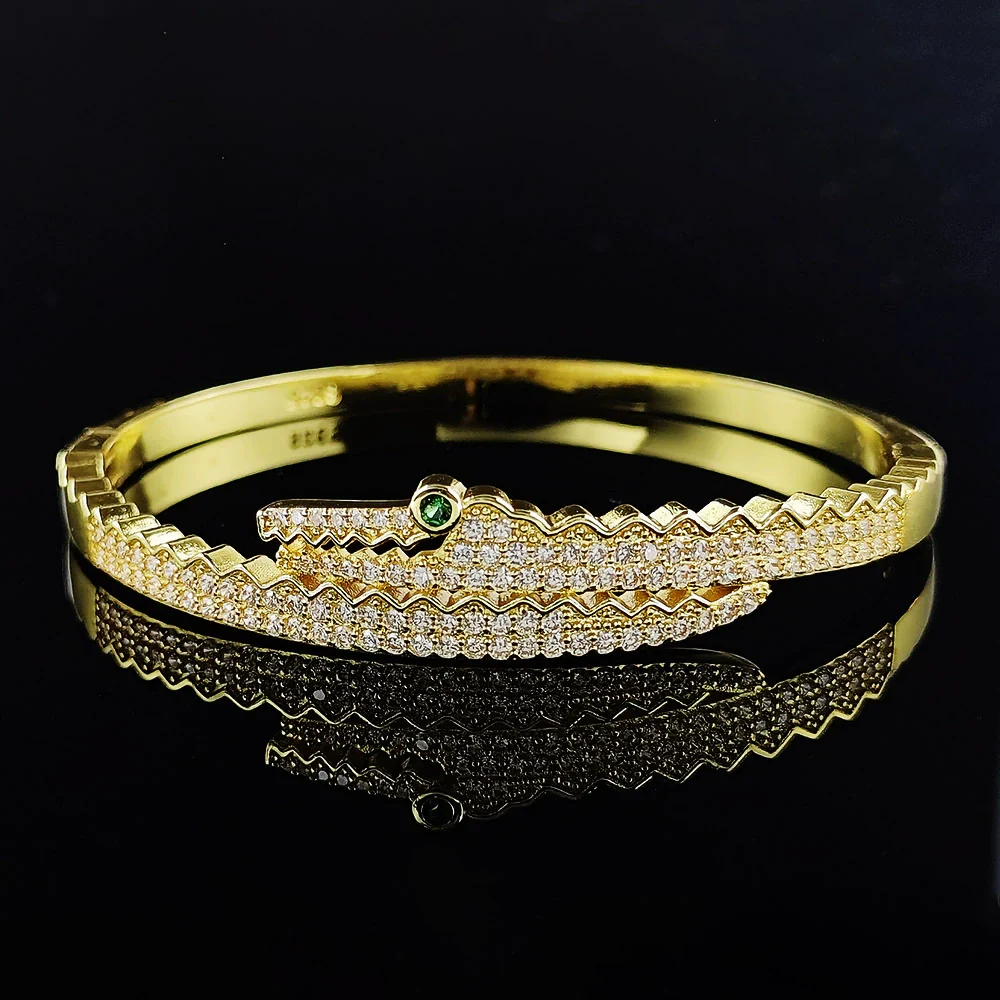 Irregular Adjustable Bracelet Copper Geometric Electroplating Design - Image 16
