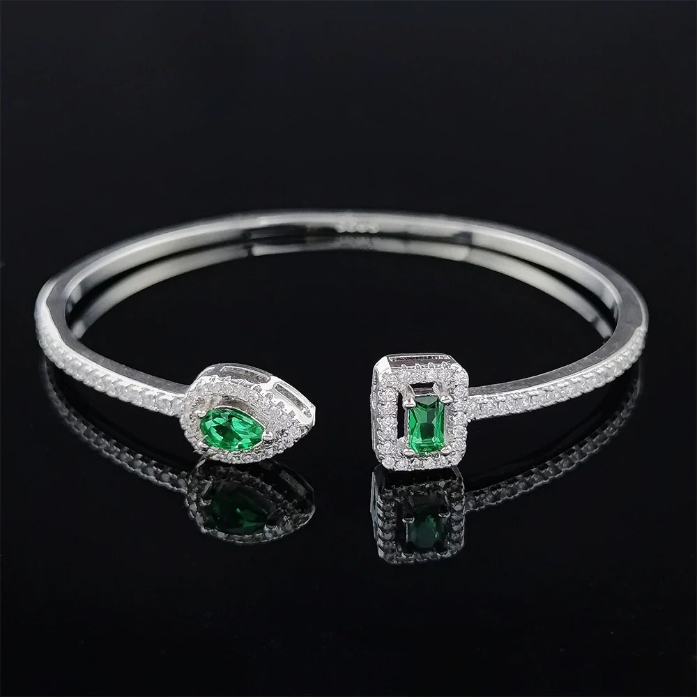 Irregular Adjustable Bracelet Copper Geometric Electroplating Design - Image 27