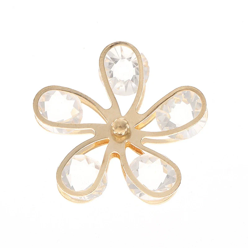 Jewelry Accessories Butterfly Alloy Electroplated Embedded Zircon Bare Diamond Mobile Phone Shell Stick Drill Material Wholesale - Image 5