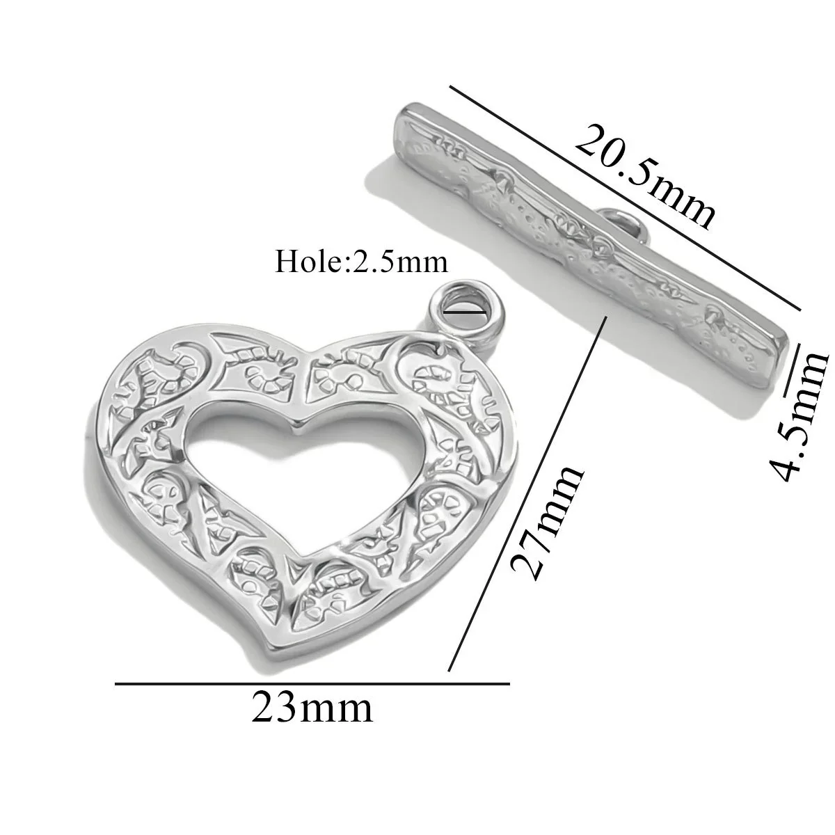 Jewelry Accessories Connection Buckle Stainless Steel Electroplating Gold Finishing - Image 7