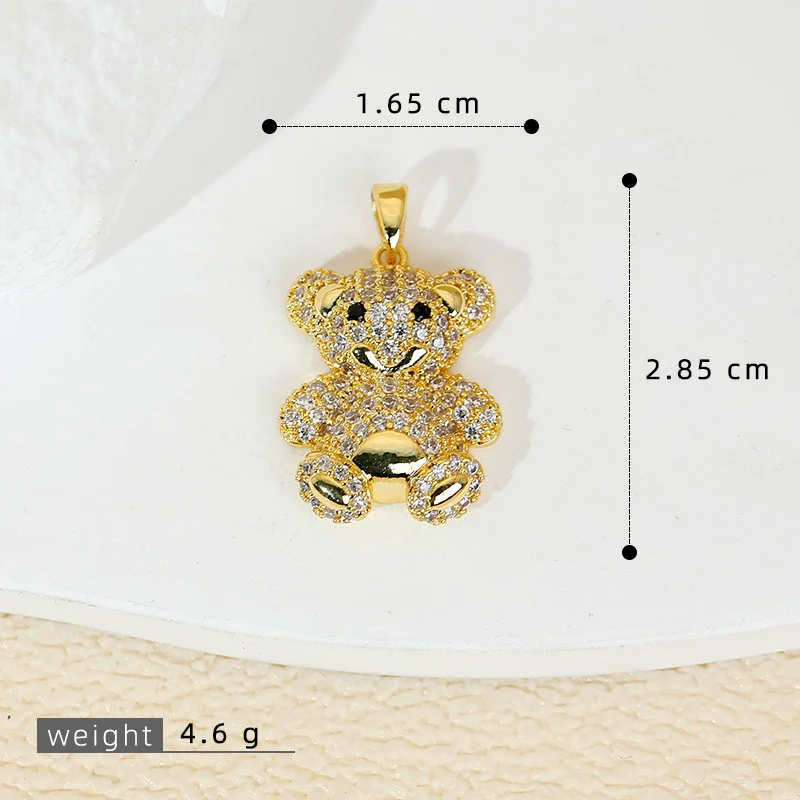 Jewelry Accessories Copper Animal Pendant Necklace Earrings Bracelet With Cartoon Style And Electroplating Treatment - Image 10