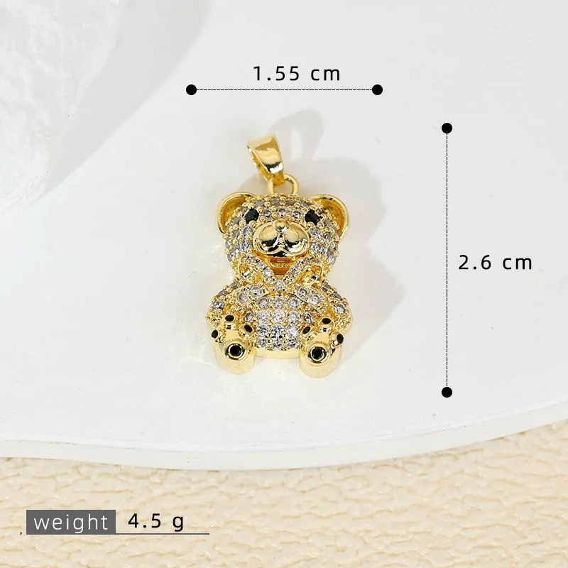 Jewelry Accessories Copper Animal Pendant Necklace Earrings Bracelet With Cartoon Style And Electroplating Treatment - Image 12