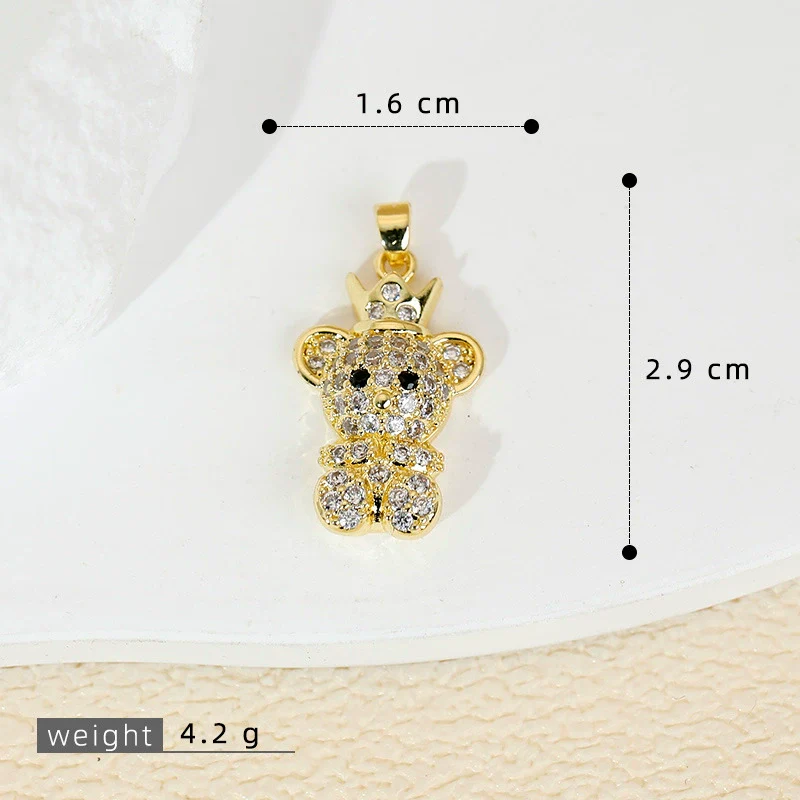 Jewelry Accessories Copper Animal Pendant Necklace Earrings Bracelet With Cartoon Style And Electroplating Treatment - Image 14