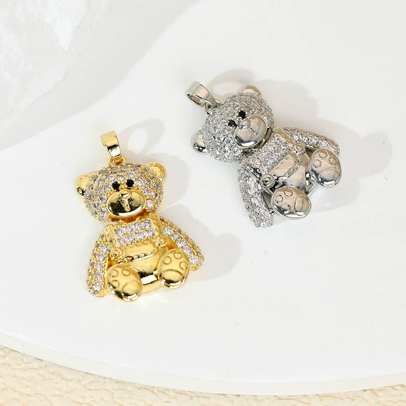 Jewelry Accessories Copper Animal Pendant Necklace Earrings Bracelet With Cartoon Style And Electroplating Treatment - Image 2