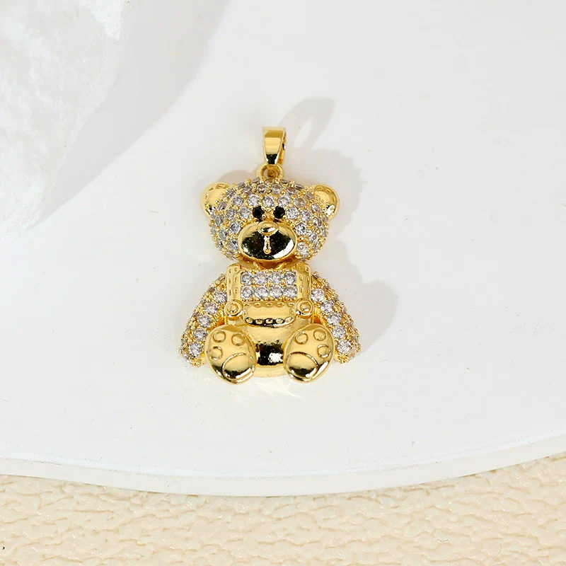 Jewelry Accessories Copper Animal Pendant Necklace Earrings Bracelet With Cartoon Style And Electroplating Treatment - Image 5