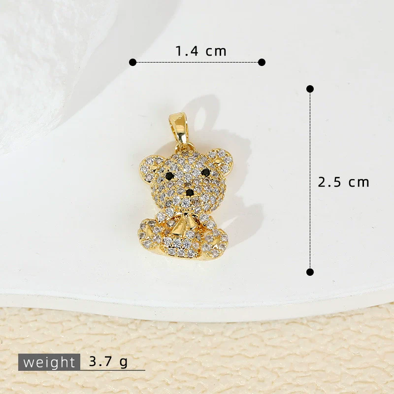 Jewelry Accessories Copper Animal Pendant Necklace Earrings Bracelet With Cartoon Style And Electroplating Treatment - Image 8