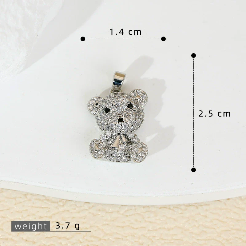 Jewelry Accessories Copper Animal Pendant Necklace Earrings Bracelet With Cartoon Style And Electroplating Treatment - Image 9