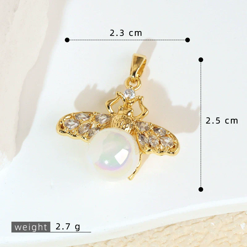 Jewelry Accessories Copper Animal Zodiac Cartoon Style Electroplating Pendant Necklace Earrings Bracelet Diy Material - Image 10