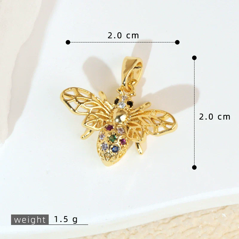 Jewelry Accessories Copper Animal Zodiac Cartoon Style Electroplating Pendant Necklace Earrings Bracelet Diy Material - Image 7