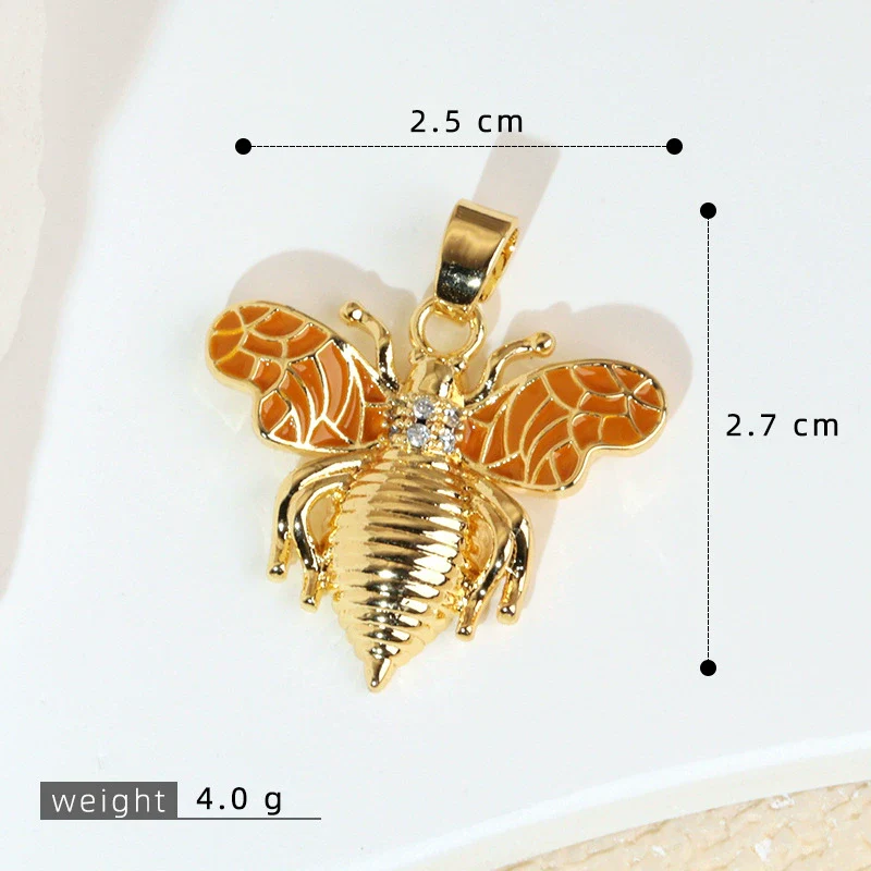Jewelry Accessories Copper Animal Zodiac Cartoon Style Electroplating Pendant Necklace Earrings Bracelet Diy Material - Image 9