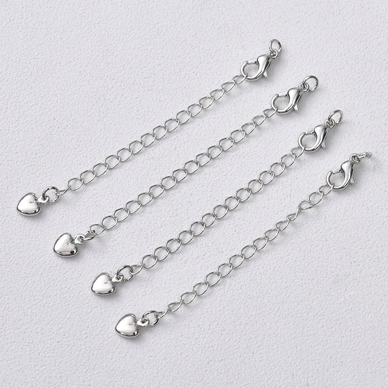 Jewelry Accessories Copper Geometric Electroplated Pearl Chain Bracelet Necklace With Lobster Clasp - Image 13