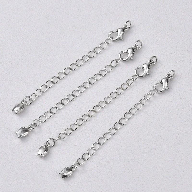Jewelry Accessories Copper Geometric Electroplated Pearl Chain Bracelet Necklace With Lobster Clasp - Image 15