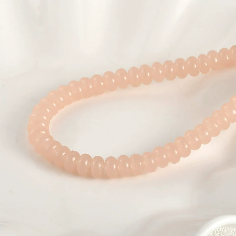 Jewelry Accessories Glass Glazed Pearlescent Flat Beads For Diy Bracelet Necklace - Image 11