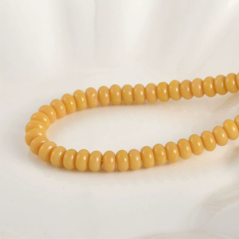 Jewelry Accessories Glass Glazed Pearlescent Flat Beads For Diy Bracelet Necklace - Image 13