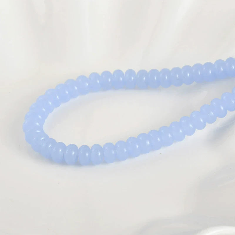 Jewelry Accessories Glass Glazed Pearlescent Flat Beads For Diy Bracelet Necklace - Image 19