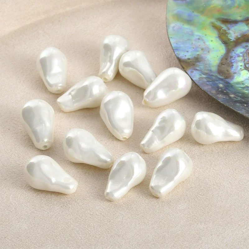 Jewelry Accessories Materials Glass Glazed Imitation Baroque Pearls Irregular Specialshaped Electroplated Beads For Earrings Necklace Bracelet - Image 10