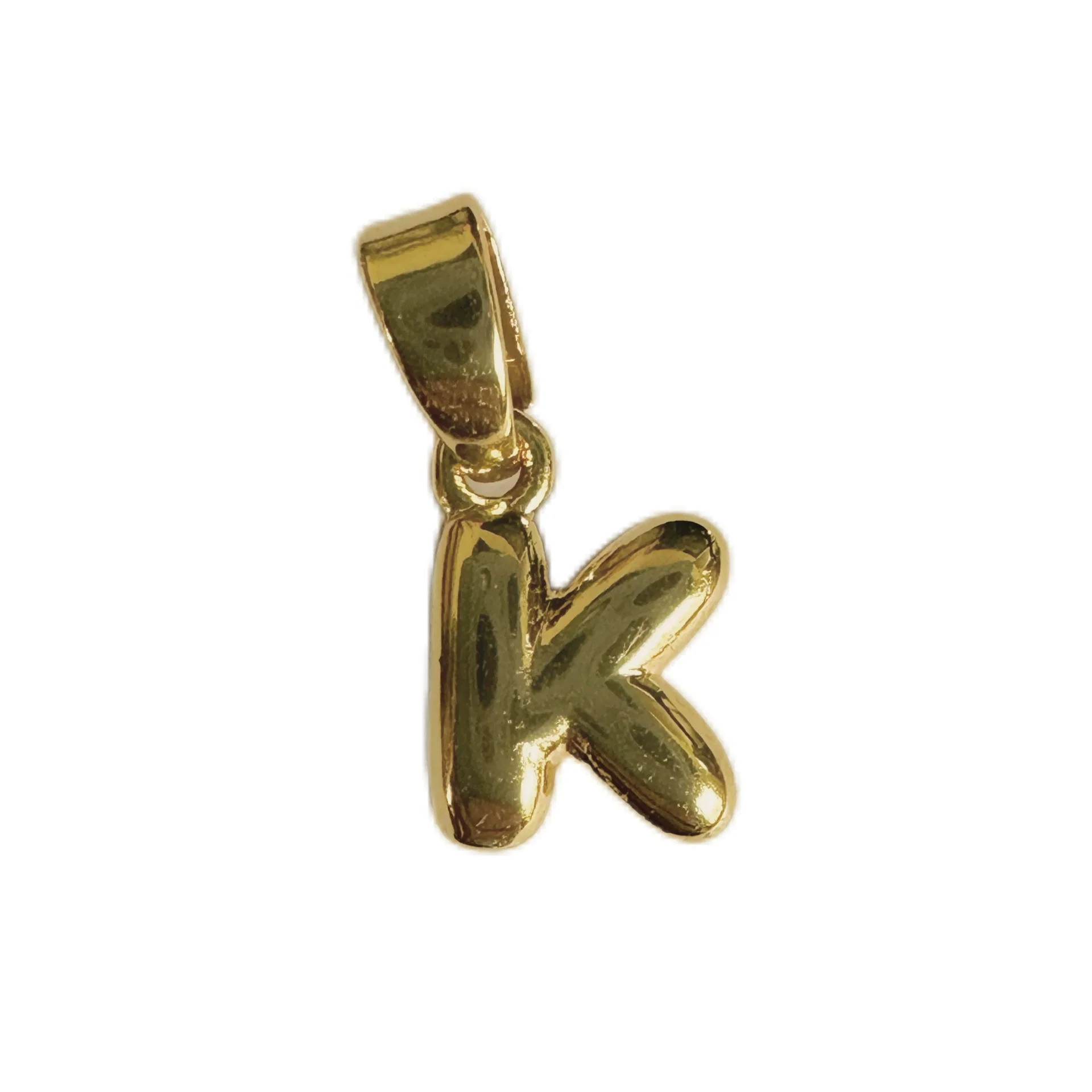Jewelry Accessories Mini Necklace Pendant English Letter Bubble Stainless Steel Electroplated - Image 16