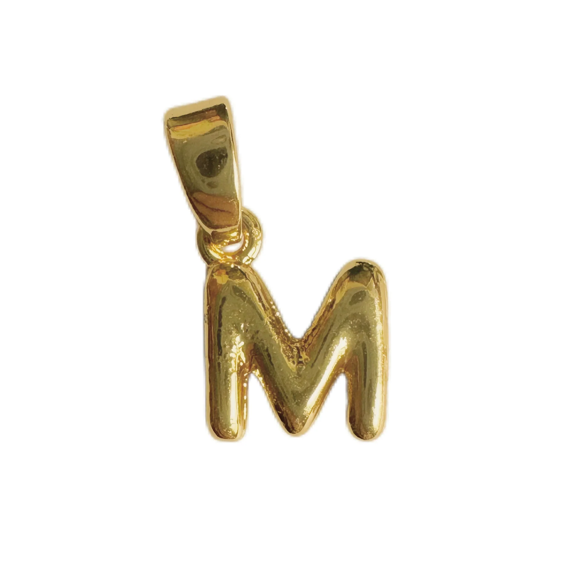 Jewelry Accessories Mini Necklace Pendant English Letter Bubble Stainless Steel Electroplated - Image 18