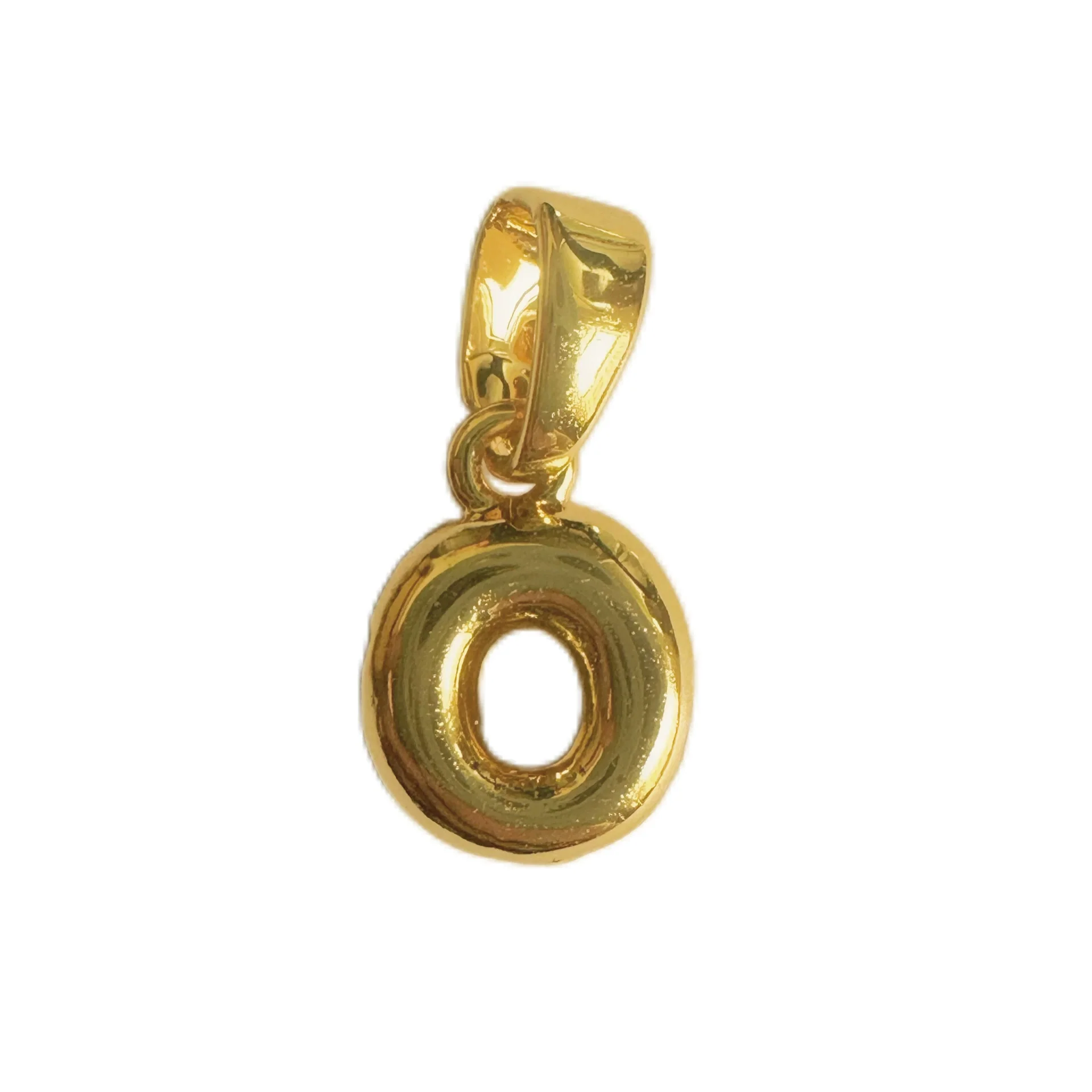 Jewelry Accessories Mini Necklace Pendant English Letter Bubble Stainless Steel Electroplated - Image 20