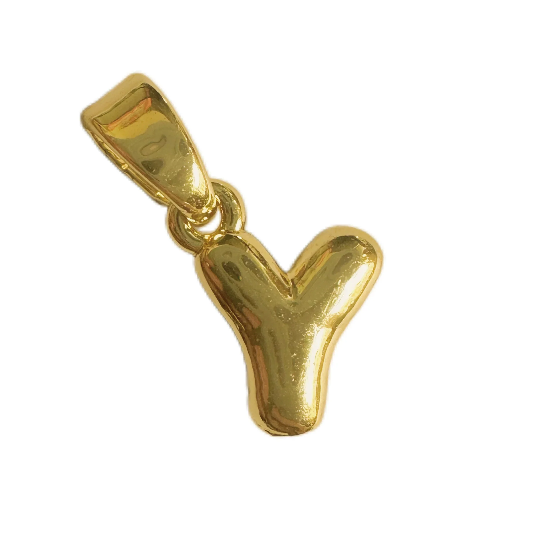 Jewelry Accessories Mini Necklace Pendant English Letter Bubble Stainless Steel Electroplated - Image 30