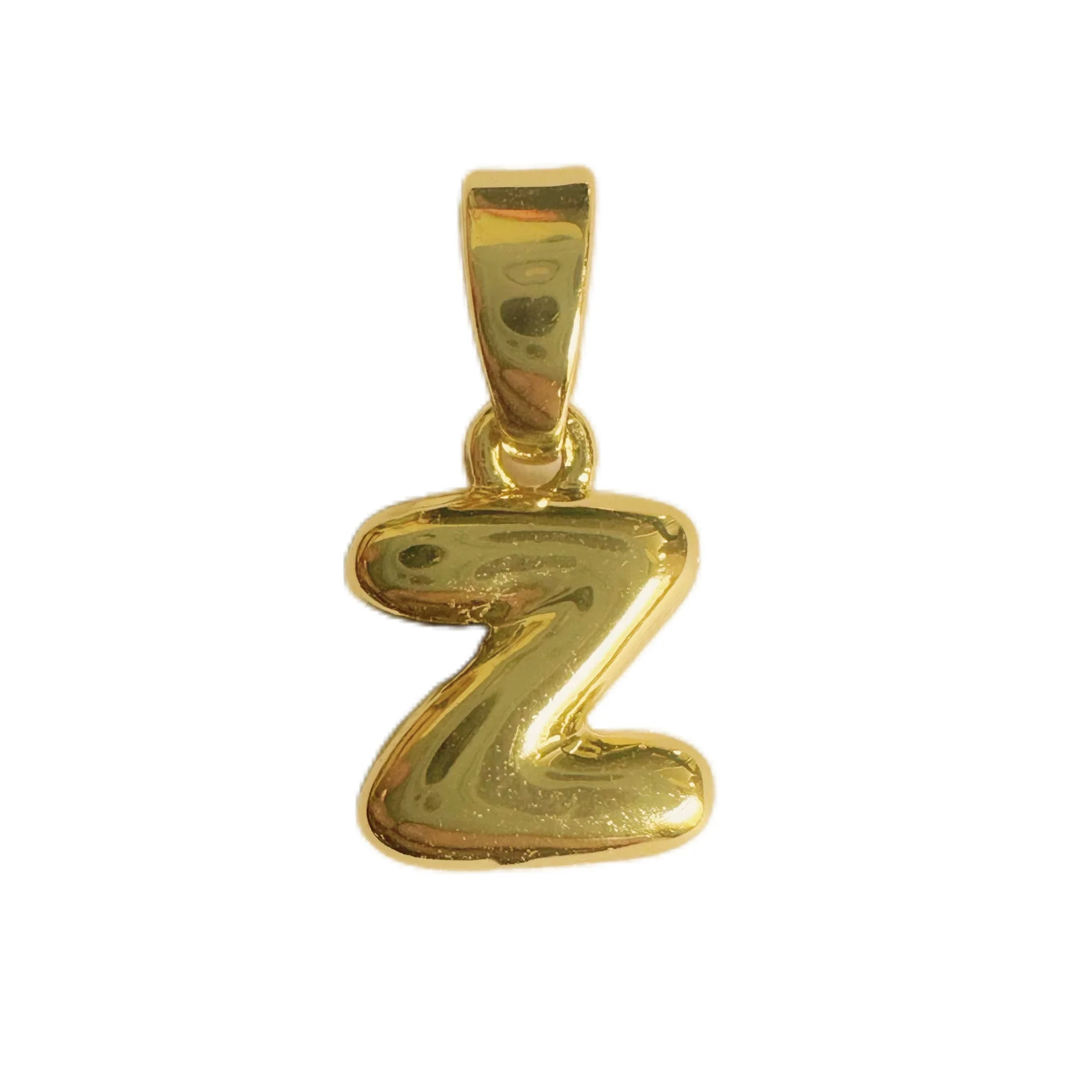 Jewelry Accessories Mini Necklace Pendant English Letter Bubble Stainless Steel Electroplated - Image 31