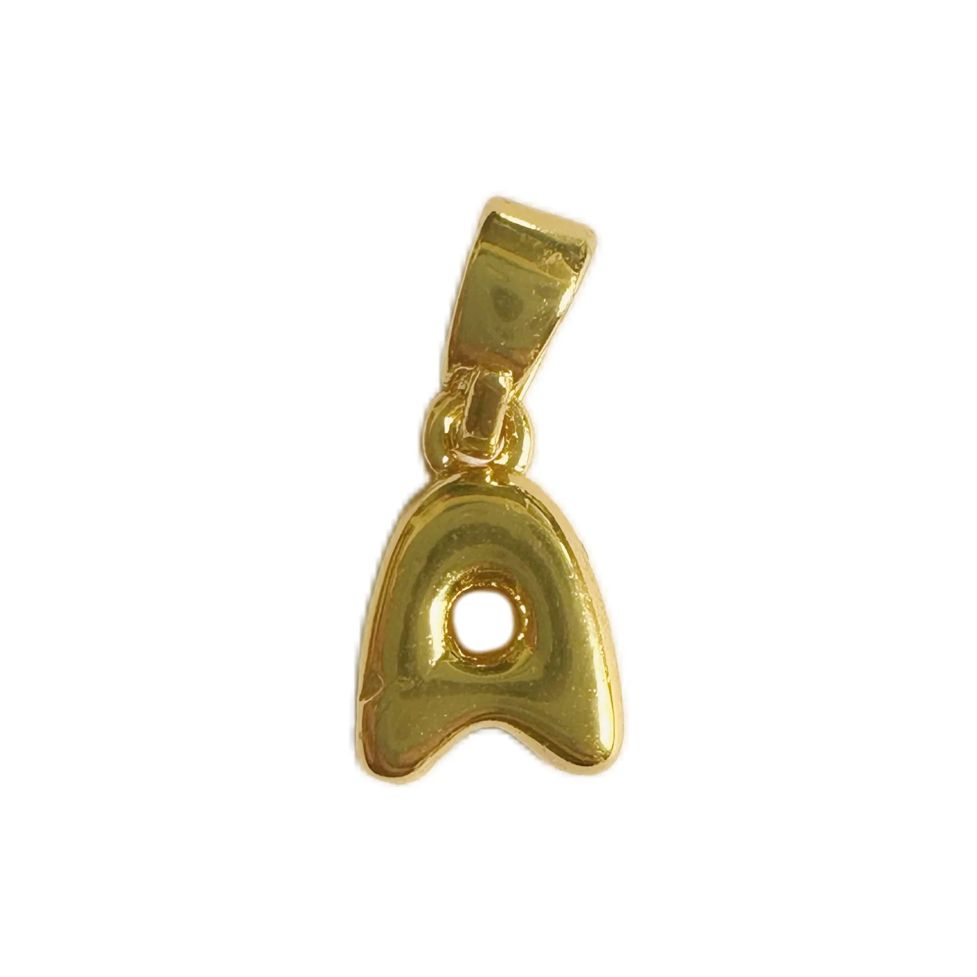 Jewelry Accessories Mini Necklace Pendant English Letter Bubble Stainless Steel Electroplated - Image 6