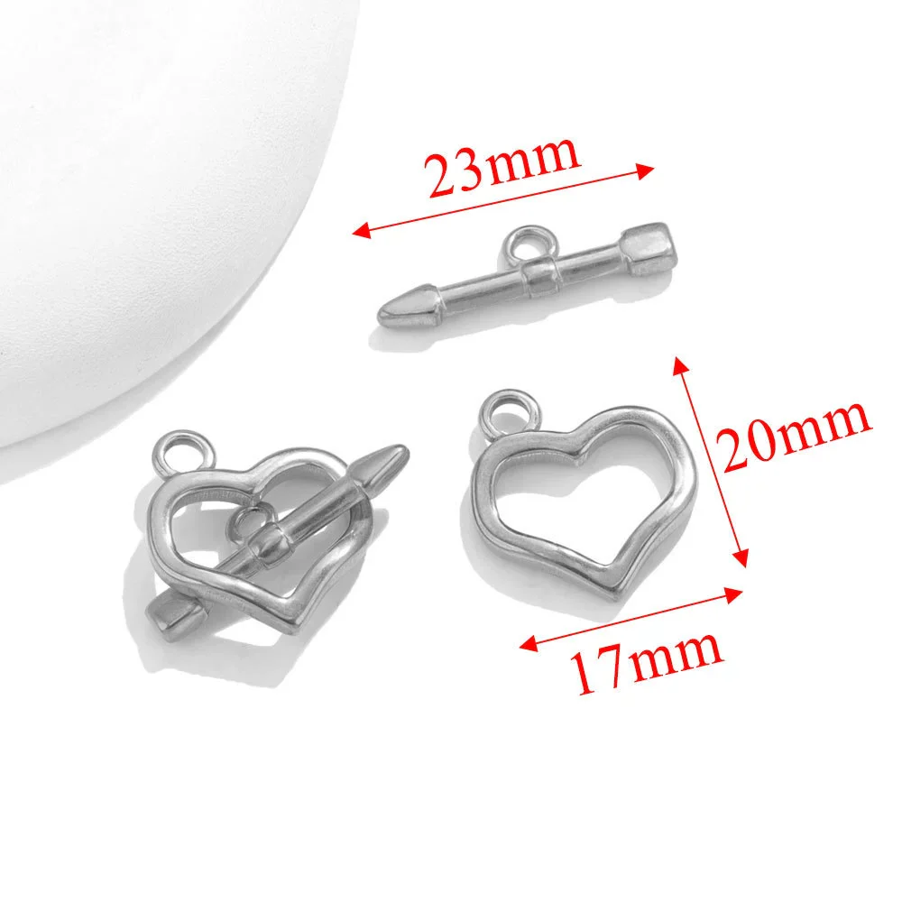 Jewelry Accessories Necklace And Bracelet Buckles Stainless Steel Electroplating Gold Finishing - Image 22