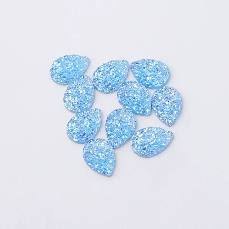 Jewelry Accessories Resin Plastic Earrings With Water Droplets Crystal Cluster Star Design - Image 10