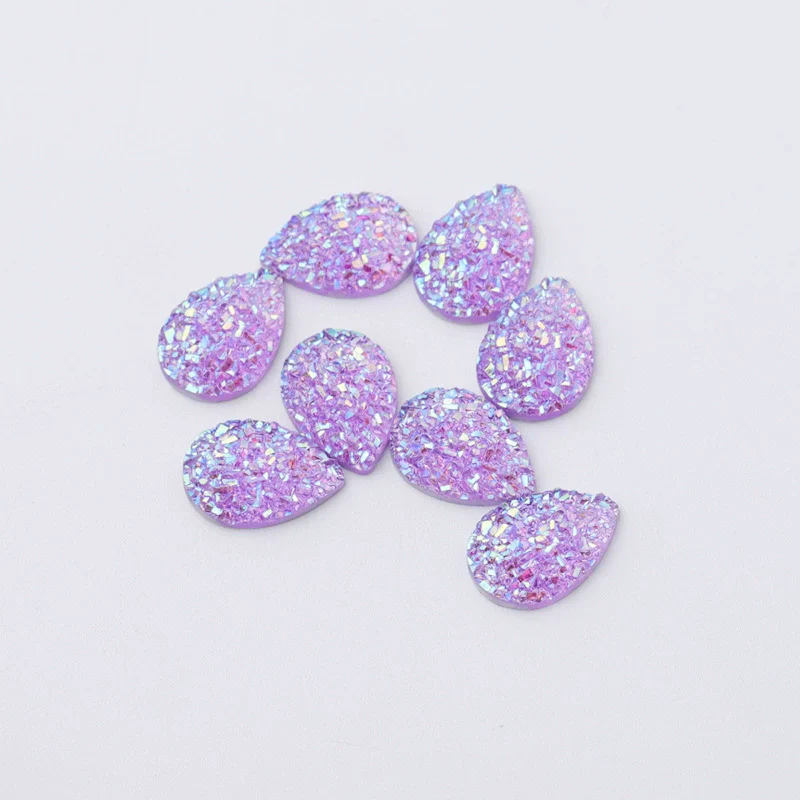 Jewelry Accessories Resin Plastic Earrings With Water Droplets Crystal Cluster Star Design - Image 11