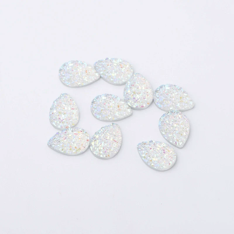 Jewelry Accessories Resin Plastic Earrings With Water Droplets Crystal Cluster Star Design - Image 12