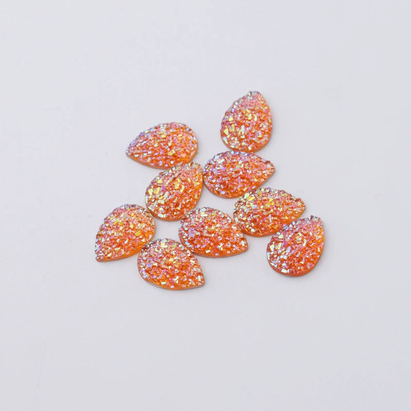 Jewelry Accessories Resin Plastic Earrings With Water Droplets Crystal Cluster Star Design - Image 13