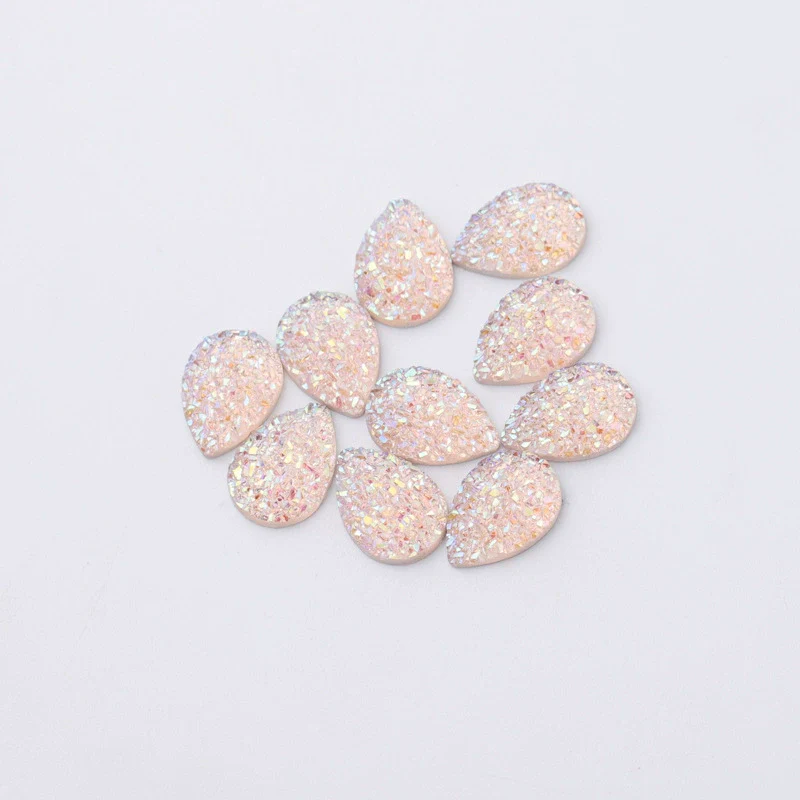 Jewelry Accessories Resin Plastic Earrings With Water Droplets Crystal Cluster Star Design - Image 15