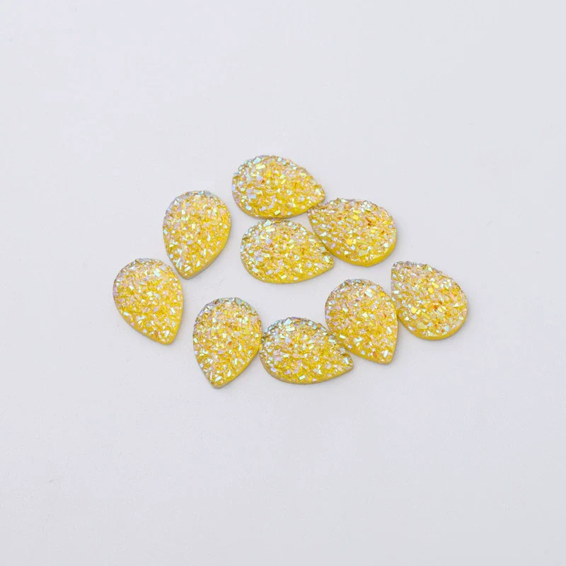 Jewelry Accessories Resin Plastic Earrings With Water Droplets Crystal Cluster Star Design - Image 16