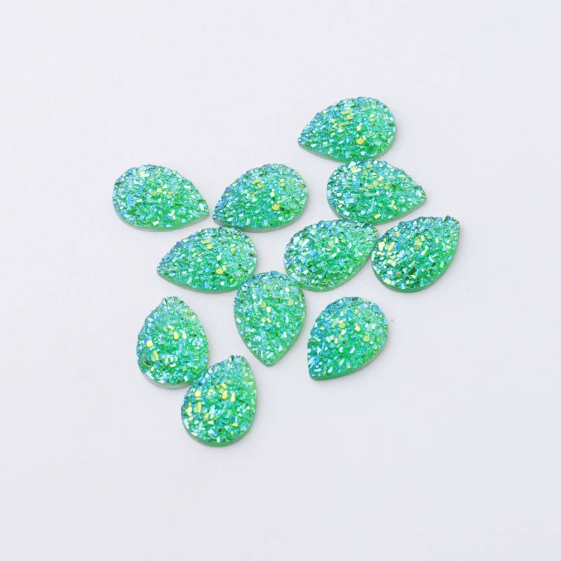Jewelry Accessories Resin Plastic Earrings With Water Droplets Crystal Cluster Star Design - Image 5