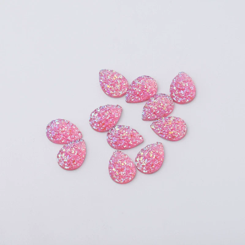 Jewelry Accessories Resin Plastic Earrings With Water Droplets Crystal Cluster Star Design - Image 6