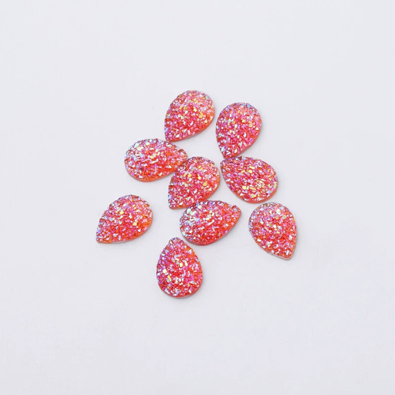 Jewelry Accessories Resin Plastic Earrings With Water Droplets Crystal Cluster Star Design - Image 9