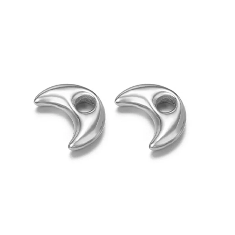 Jewelry Accessories Stainless Steel Flowers Geometric Fivepointed Star Square Gasket Beads Electroplated Pendant For Necklace Bracelet - Image 12