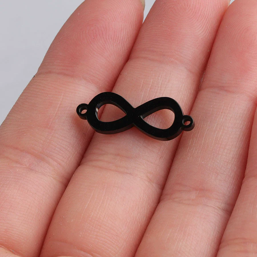 Jewelry Accessories Stainless Steel Infinity 8 Shaped Pendant With Fine Polishing - Image 2