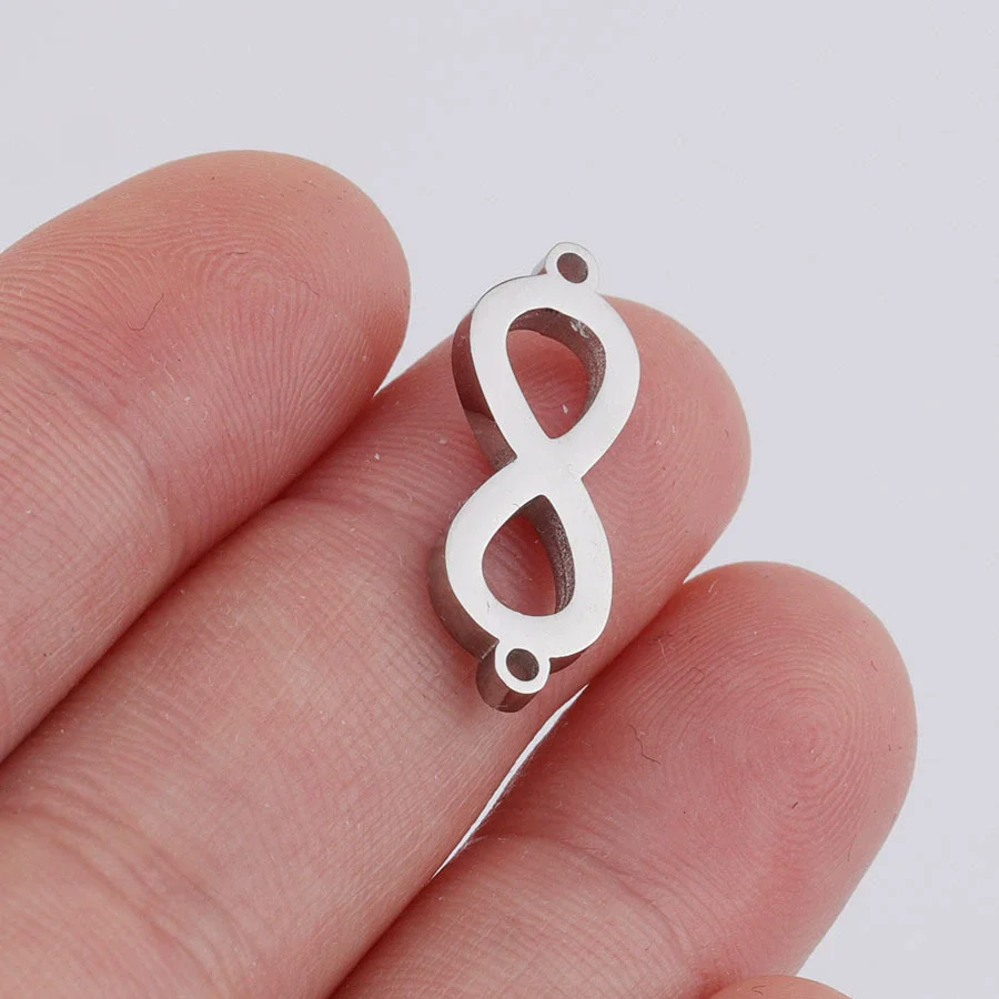 Jewelry Accessories Stainless Steel Infinity 8 Shaped Pendant With Fine Polishing - Image 6