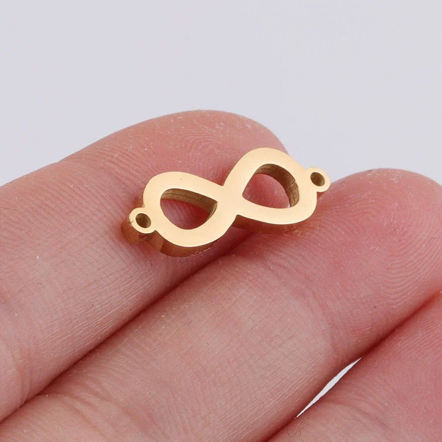 Jewelry Accessories Stainless Steel Infinity 8 Shaped Pendant With Fine Polishing - Image 7