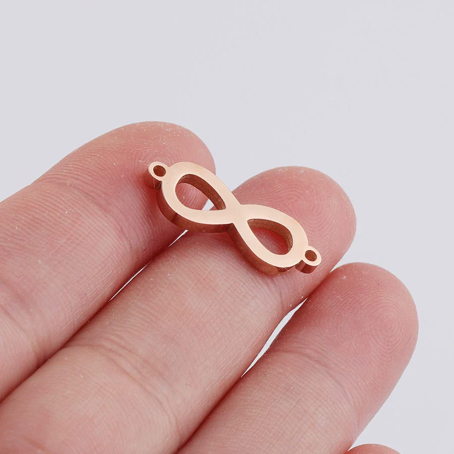 Jewelry Accessories Stainless Steel Infinity 8 Shaped Pendant With Fine Polishing - Image 8