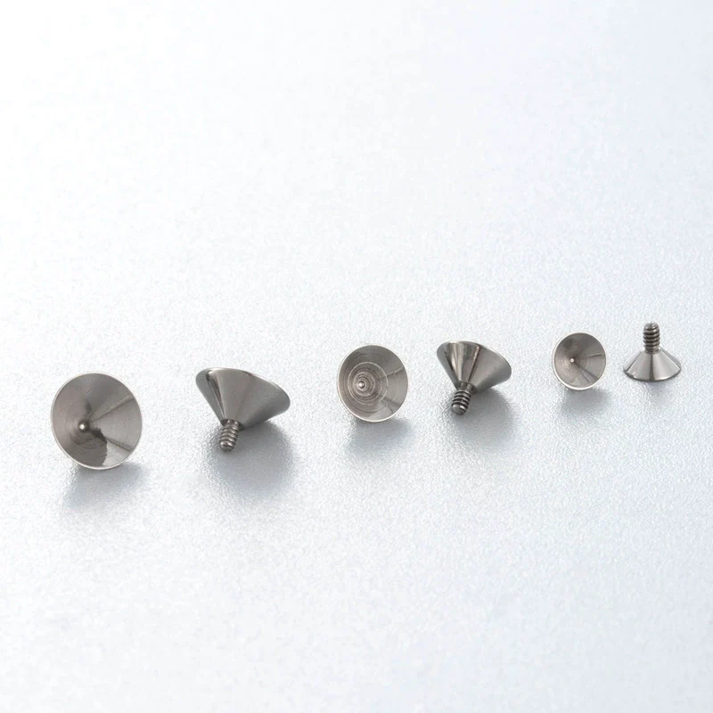 Jewelry Accessories Titanium Alloy Horseshoe Ring Polishing Fashion Geometric Diy Puncture - Image 3