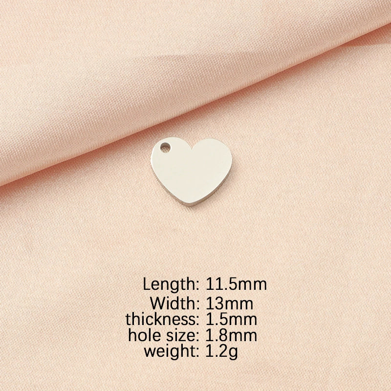 Jewelry Accessories Titanium Steel Love Puzzle Pendant With Splicing Split Style And Fine Polishing - Image 6