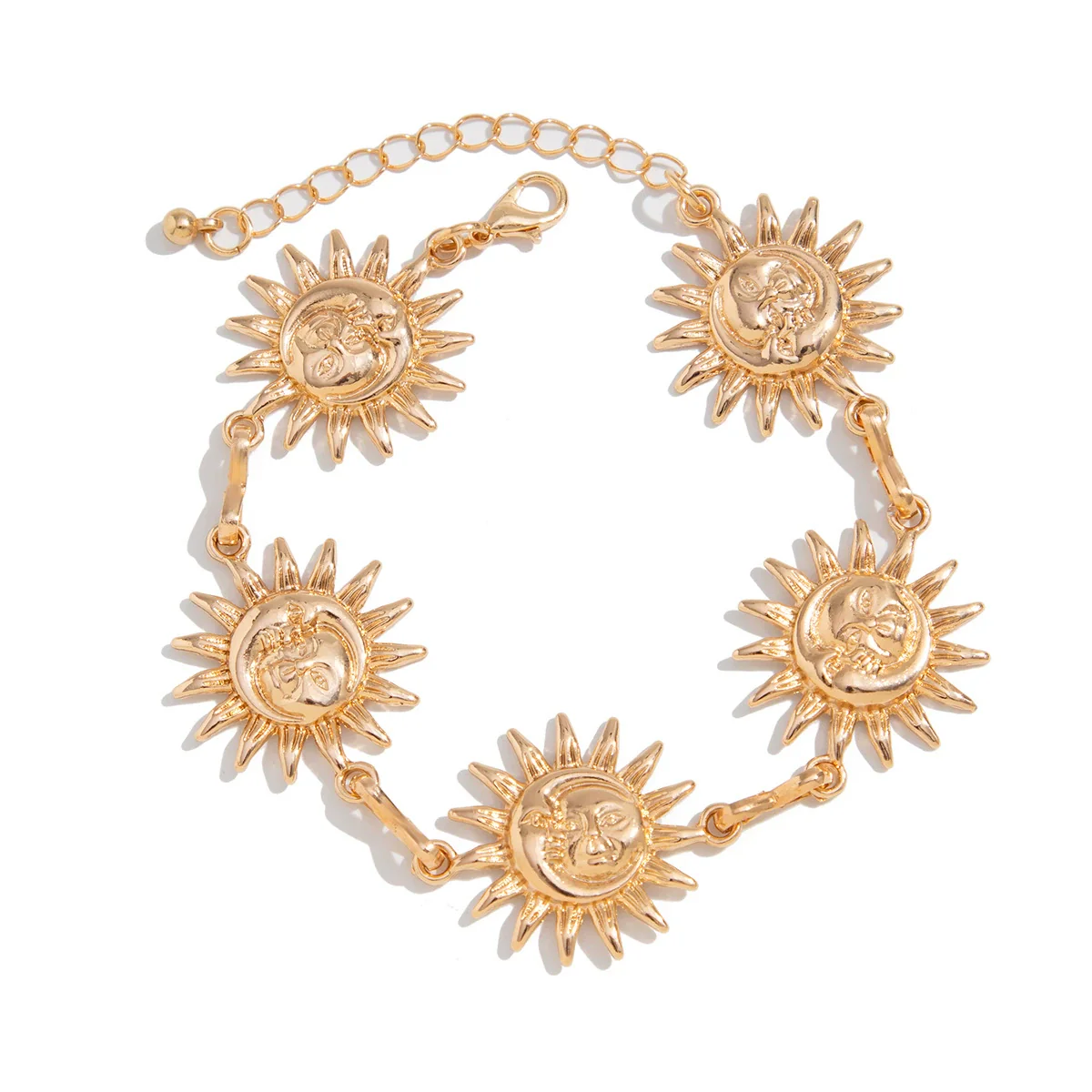 Jewelry Alloy And Iron Chain Geometric Style Women's Anklet With Tassel - Image 5