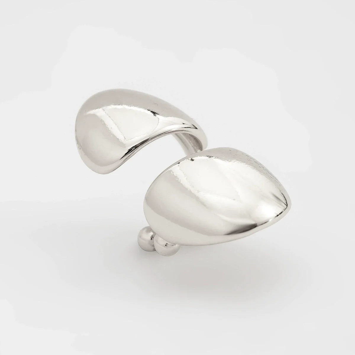 Jewelry Alloy Ear Clip Niche Geometric Electroplated - Image 4