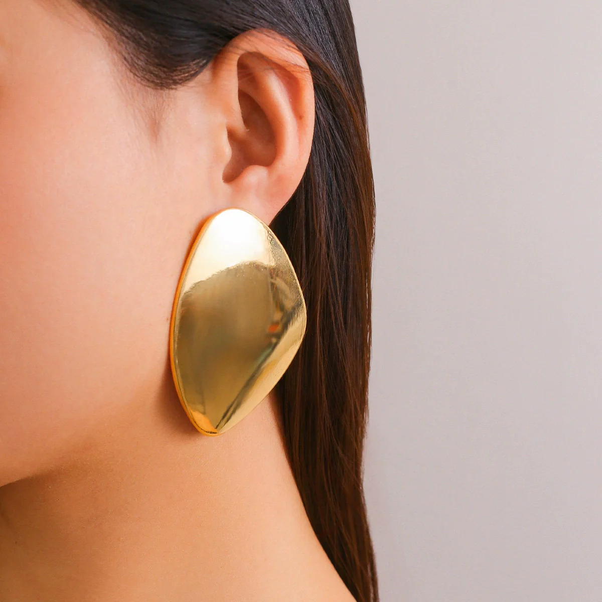Jewelry Alloy Geometric Electroplated Women's Ear Studs - Image 6