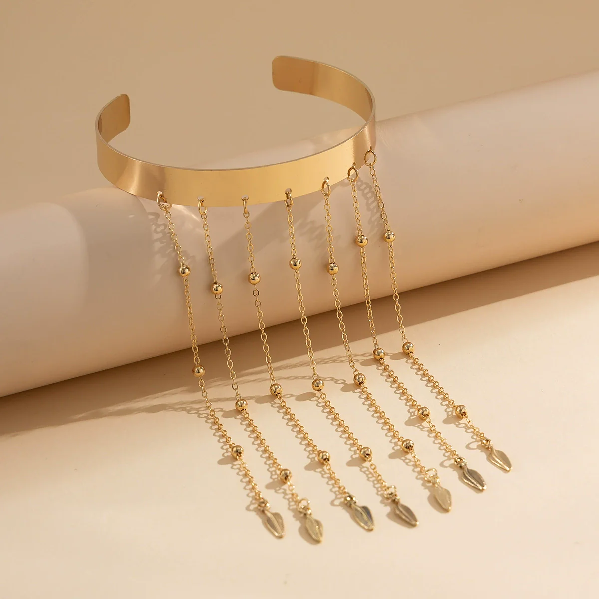 Jewelry Alloy Retro Fashion Multilayer Direction Arrow Tassel Arm And Leg Chain Electroplating Women's - Image 4