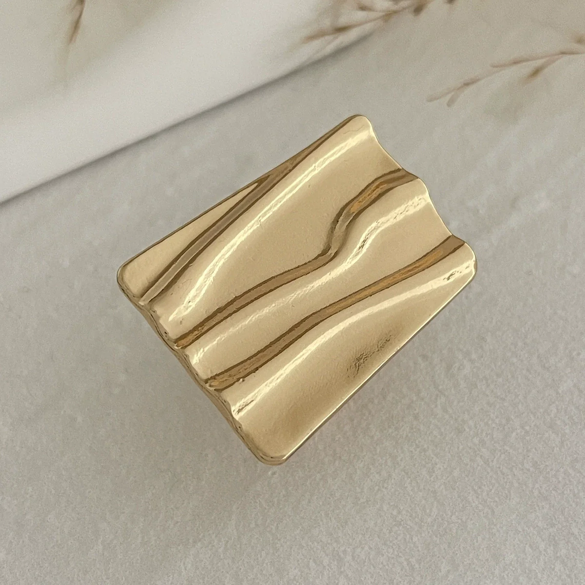 Jewelry Alloy Rings Geometric Pattern Electroplating Women's - Image 10