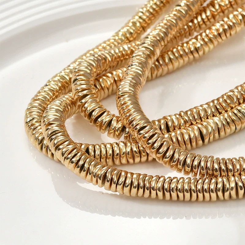 Jewelry Black Gallstone Cut Angle Wave Spacer Gasket Beaded Accessories Material Electroplated - Image 6